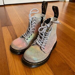 Dr. Martens 1460 Pascal Iridescent Toddler Boots
